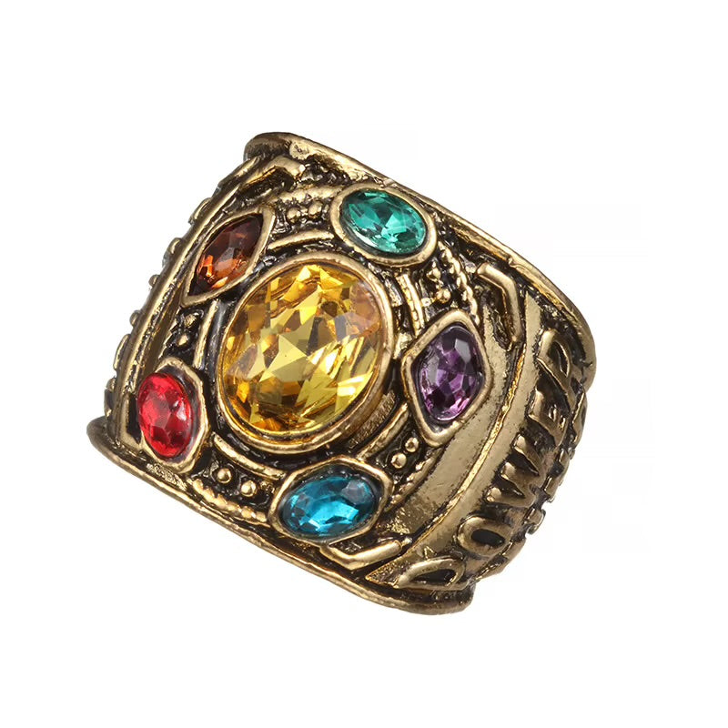 Thanos infinity gauntlet ring in gold