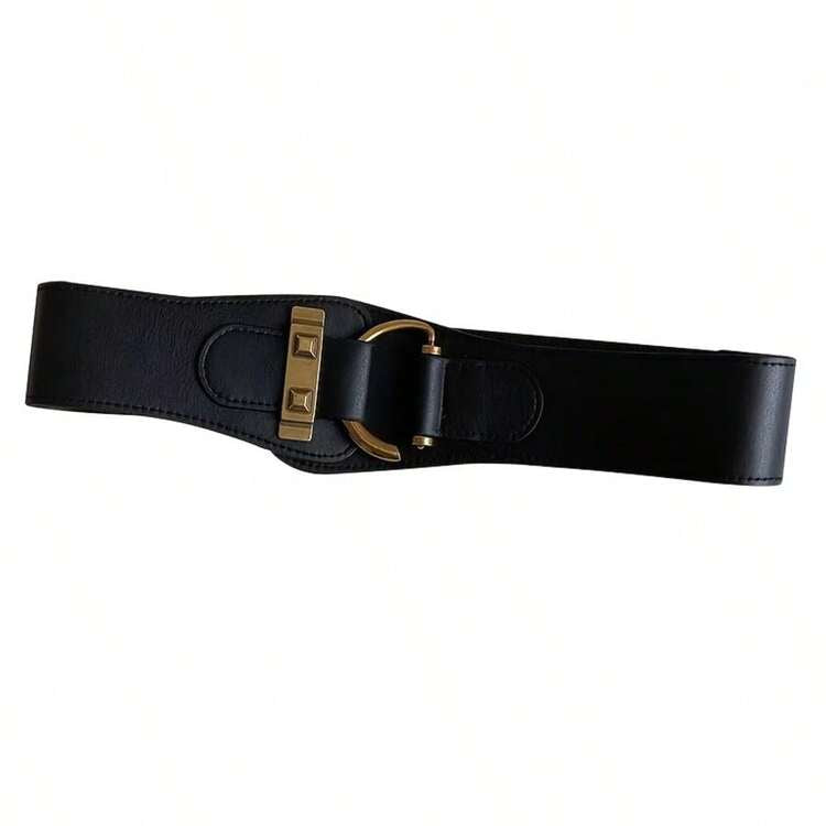 1pc buckle waist belt in black