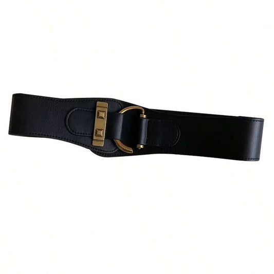 1pc buckle waist belt in black