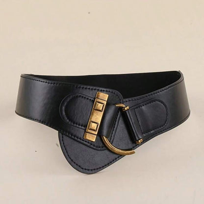 1pc buckle waist belt in black