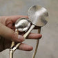 1pc gold metal spring elastic belt in gold