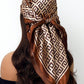 Printed lightweight scarf in multi