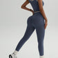 2pcs contrast sport sets in green
