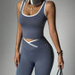 2pcs contrast sport sets in green