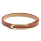 2pcs tone buckle belt in multi