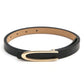 2pcs tone buckle belt in multi