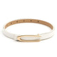 2pcs tone buckle belt in multi