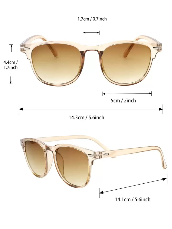3pairs fashion shades in multi