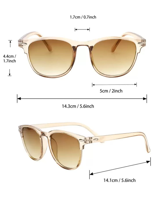 3pairs fashion shades in multi