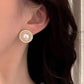 5pcs set floral enamel pearl stud earrings set in multi