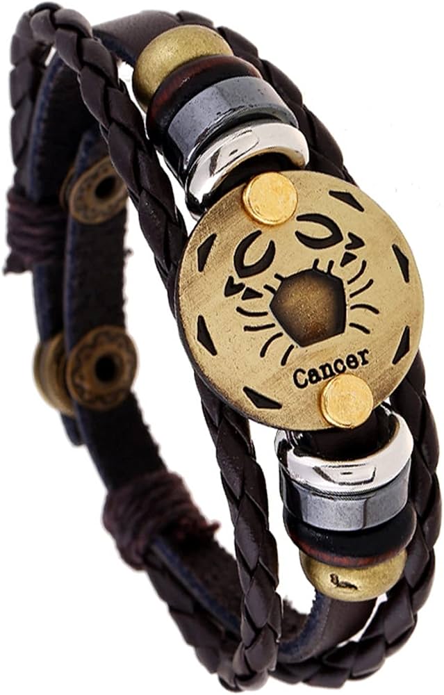 Zodiac celestial sign bracelet