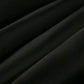 Cinched waist square neck spaghetti strap mini in black