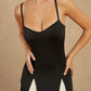 Color block spaghetti strap maxi in multi