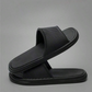 Indoor home bathroom flip flops in black