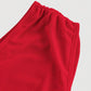 MOD asymmetrical neck dress in red