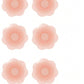 3pcs Reusable nipple covers in nude