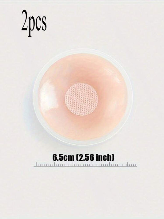 6pcs Reusable nipple covers in nude
