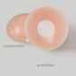 3pcs Reusable nipple covers in nude