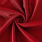 Ruched waist flared hem strap dress in red