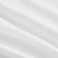 Solid lettuce trim mermaid hem cami dress in white