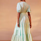 Tiered Maxi Dress in Green